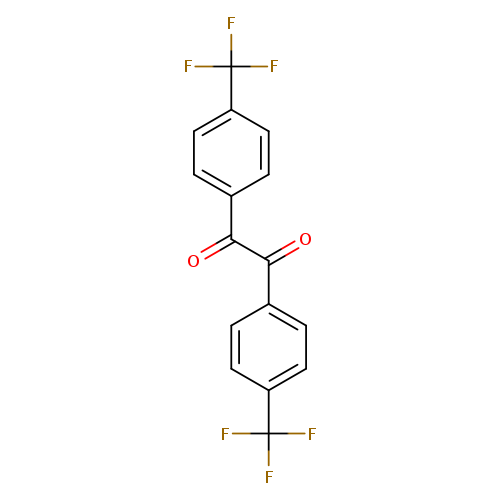 O=C(C(=O)c1ccc(cc1)C(F)(F)F)c1ccc(cc1)C(F)(F)F