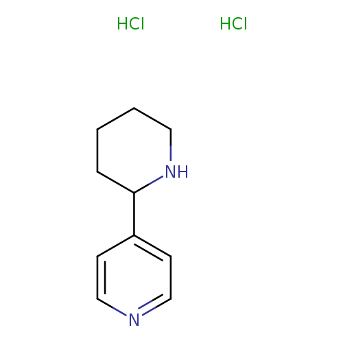 C1CCC(NC1)c1ccncc1.Cl.Cl