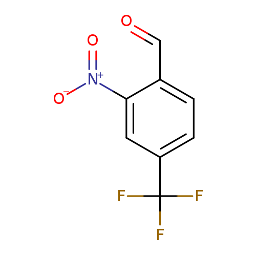 O=Cc1ccc(cc1[N+](=O)[O-])C(F)(F)F