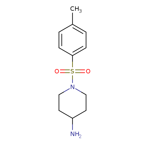 NC1CCN(CC1)S(=O)(=O)c1ccc(cc1)C