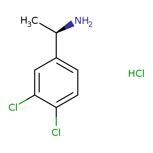 C[C@H](c1ccc(c(c1)Cl)Cl)N.Cl