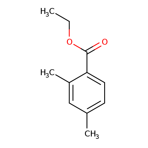 CCOC(=O)c1ccc(cc1C)C