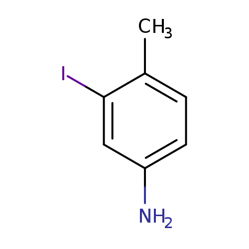 Nc1ccc(c(c1)I)C