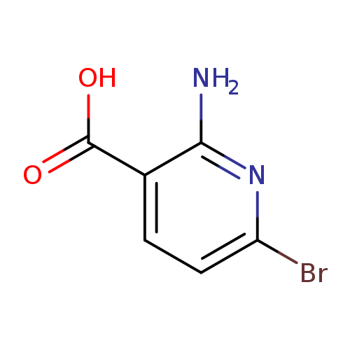 Nc1nc(Br)ccc1C(=O)O