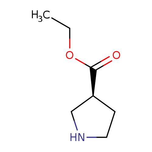 CCOC(=O)[C@@H]1CNCC1