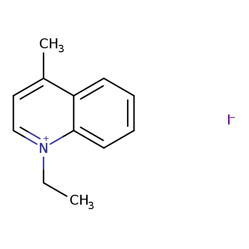CC[n+]1ccc(c2c1cccc2)C.[I-]
