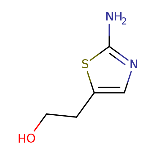 Nc1ncc(s1)CCO