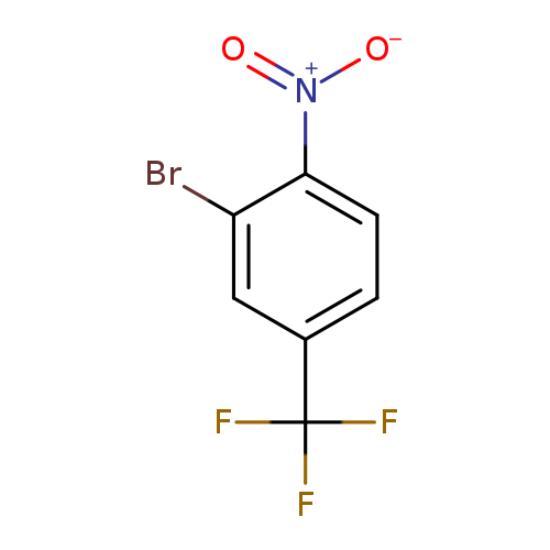 [O-][N+](=O)c1ccc(cc1Br)C(F)(F)F