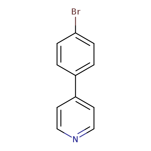 Brc1ccc(cc1)c1ccncc1