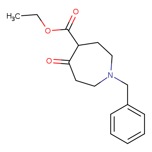 CCOC(=O)C1CCN(CCC1=O)Cc1ccccc1