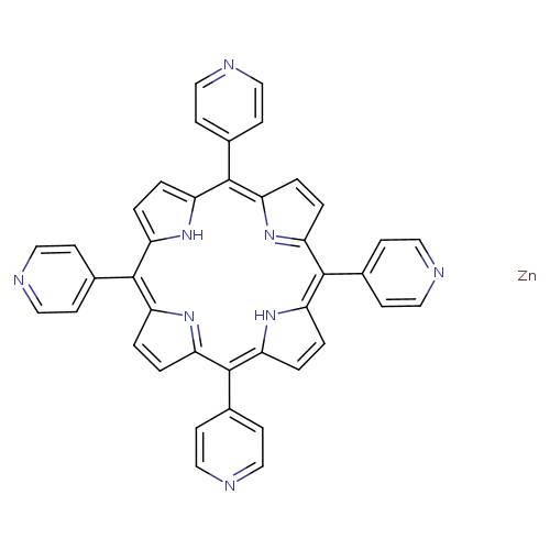 n1ccc(cc1)C1=C2C=CC(=N2)C(=c2ccc(=C(C3=NC(=C(c4[nH]c1cc4)c1ccncc1)C=C3)c1ccncc1)[nH]2)c1ccncc1.[Zn]