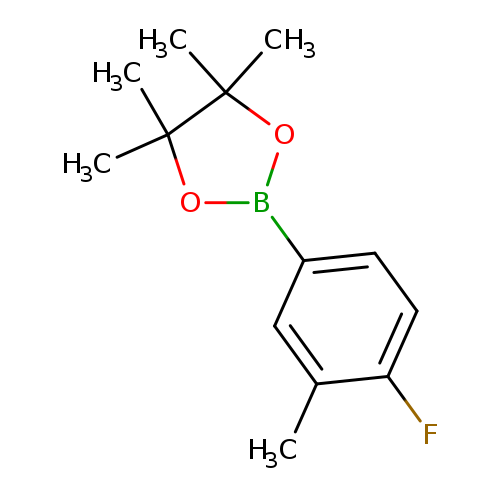 Fc1ccc(cc1C)B1OC(C(O1)(C)C)(C)C