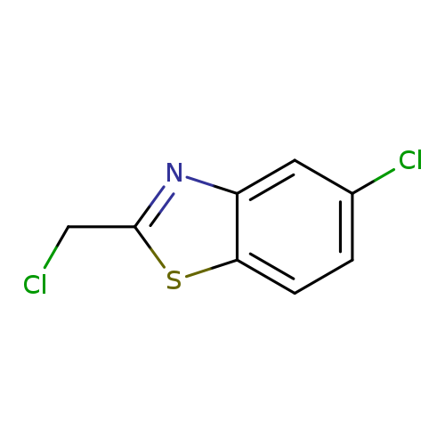 ClCc1nc2c(s1)ccc(c2)Cl