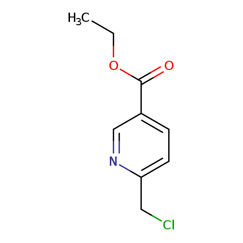 CCOC(=O)c1ccc(nc1)CCl