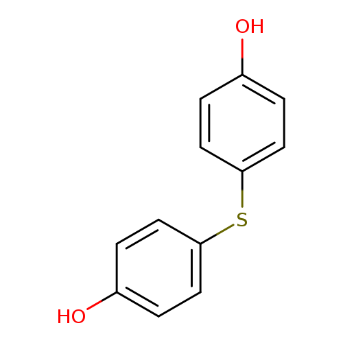 Oc1ccc(cc1)Sc1ccc(cc1)O