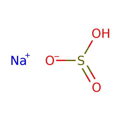 [O-]S(=O)O.[Na+]