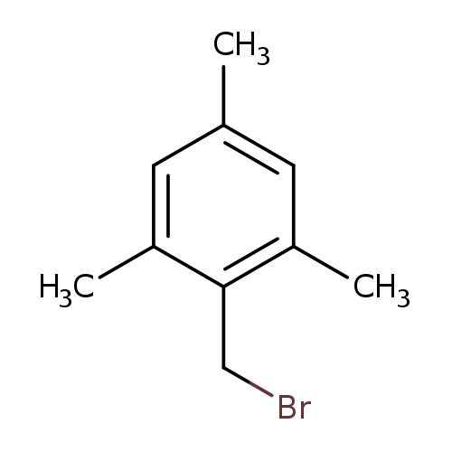 BrCc1c(C)cc(cc1C)C