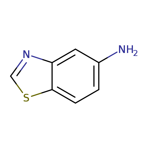 Nc1ccc2c(c1)ncs2