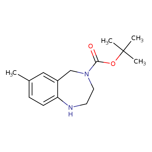 Cc1ccc2c(c1)CN(CCN2)C(=O)OC(C)(C)C