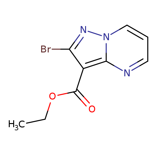 CCOC(=O)c1c(Br)nn2c1nccc2