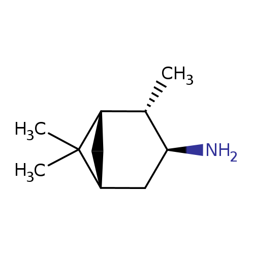 N[C@H]1C[C@H]2C[C@@H]([C@@H]1C)C2(C)C