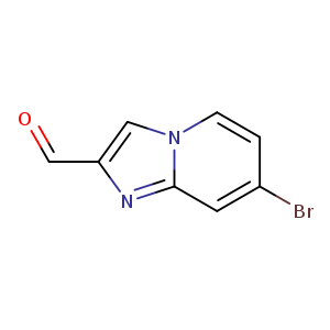 O=Cc1cn2c(n1)cc(cc2)Br