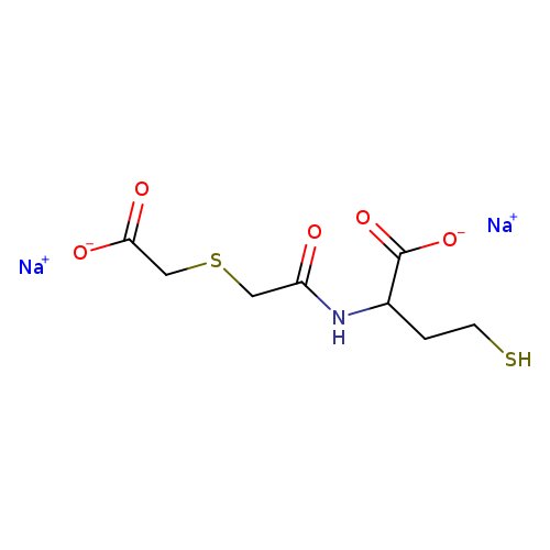 SCCC(C(=O)[O-])NC(=O)CSCC(=O)[O-].[Na+].[Na+]