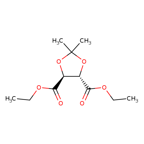 CCOC(=O)[C@H]1OC(O[C@@H]1C(=O)OCC)(C)C