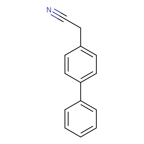 N#CCc1ccc(cc1)c1ccccc1