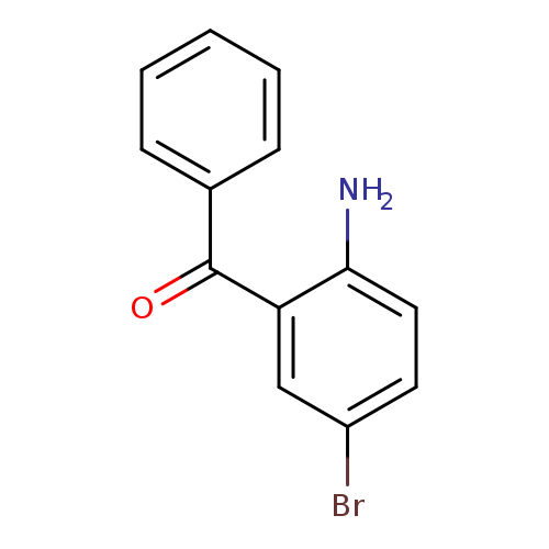 Brc1ccc(c(c1)C(=O)c1ccccc1)N