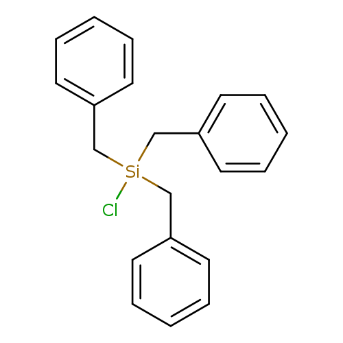 Cl[Si](Cc1ccccc1)(Cc1ccccc1)Cc1ccccc1