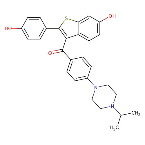 Oc1ccc2c(c1)sc(c2C(=O)c1ccc(cc1)N1CCN(CC1)C(C)C)c1ccc(cc1)O