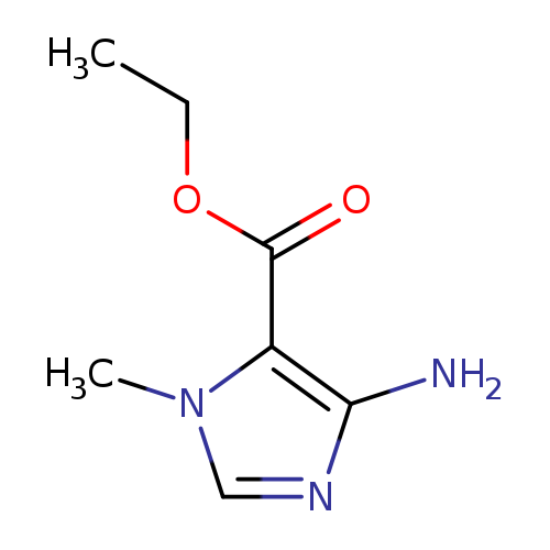 CCOC(=O)c1c(N)ncn1C