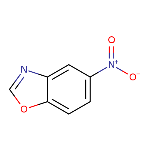 [O-][N+](=O)c1ccc2c(c1)nco2