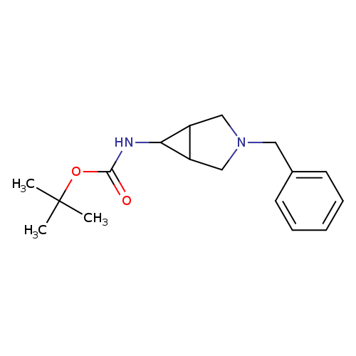 O=C(OC(C)(C)C)NC1C2C1CN(C2)Cc1ccccc1