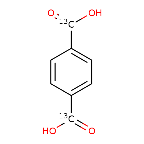 O[13C](=O)c1ccc(cc1)[13C](=O)O