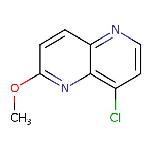 COc1ccc2c(n1)c(Cl)ccn2