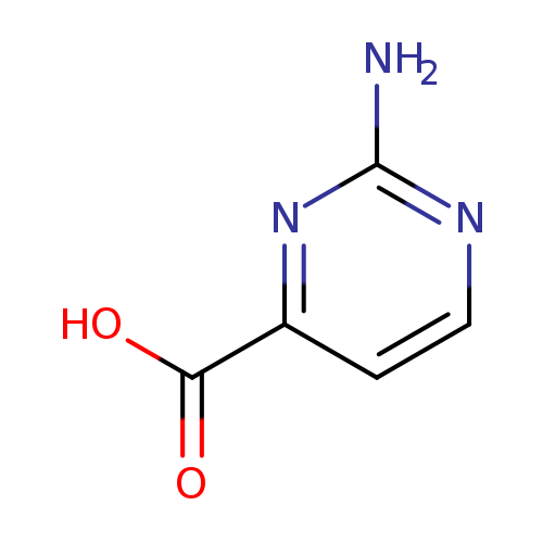 Nc1nccc(n1)C(=O)O