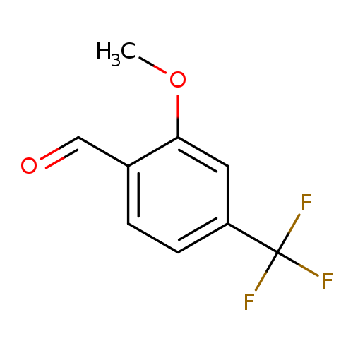 COc1cc(ccc1C=O)C(F)(F)F