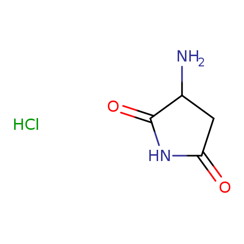 O=C1CC(C(=O)N1)N.Cl
