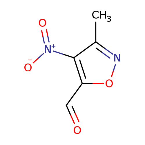 O=Cc1onc(c1[N+](=O)[O-])C