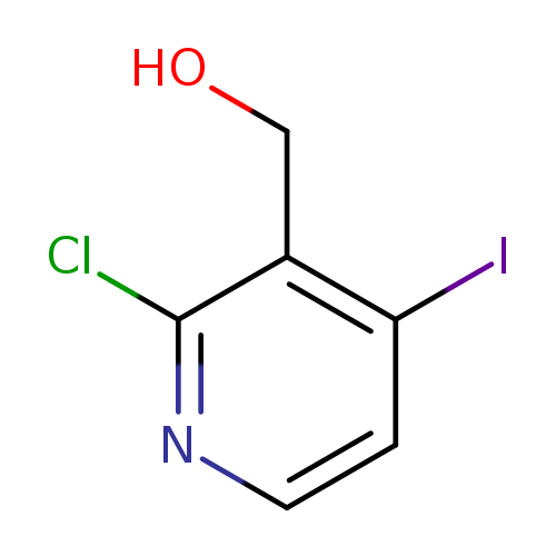 OCc1c(I)ccnc1Cl