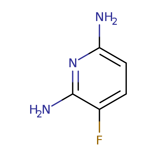 Nc1ccc(c(n1)N)F