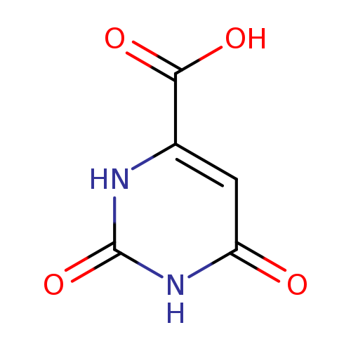 O=c1[nH]c(=O)[nH]c(c1)C(=O)O