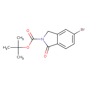Brc1ccc2c(c1)CN(C2=O)C(=O)OC(C)(C)C