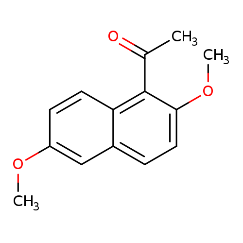 COc1ccc2c(c1)ccc(c2C(=O)C)OC