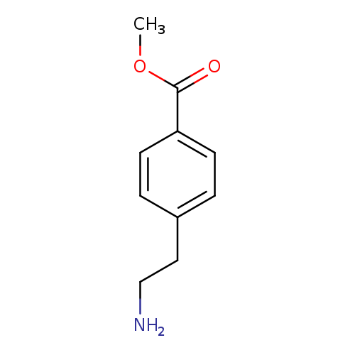 NCCc1ccc(cc1)C(=O)OC
