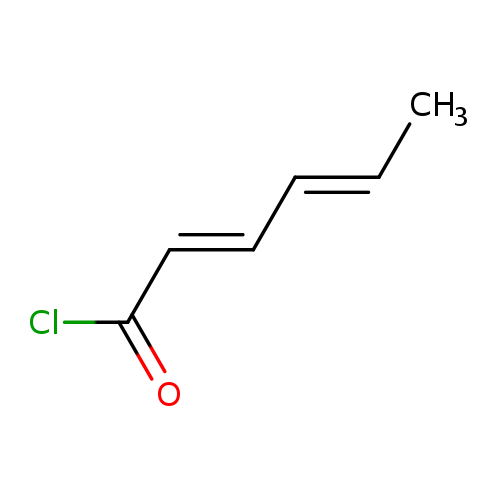 C/C=C/C=C/C(=O)Cl