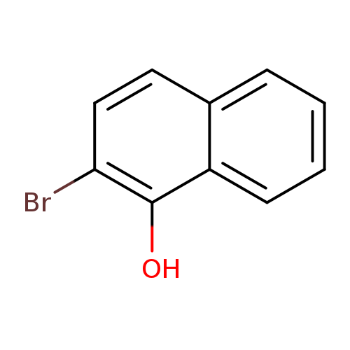 Brc1ccc2c(c1O)cccc2