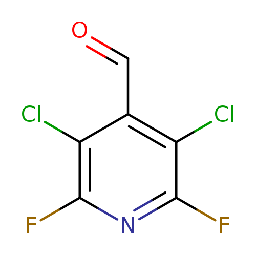 O=Cc1c(Cl)c(F)nc(c1Cl)F